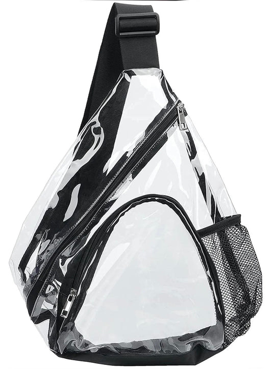 Clear Protective Crossbody Backpack