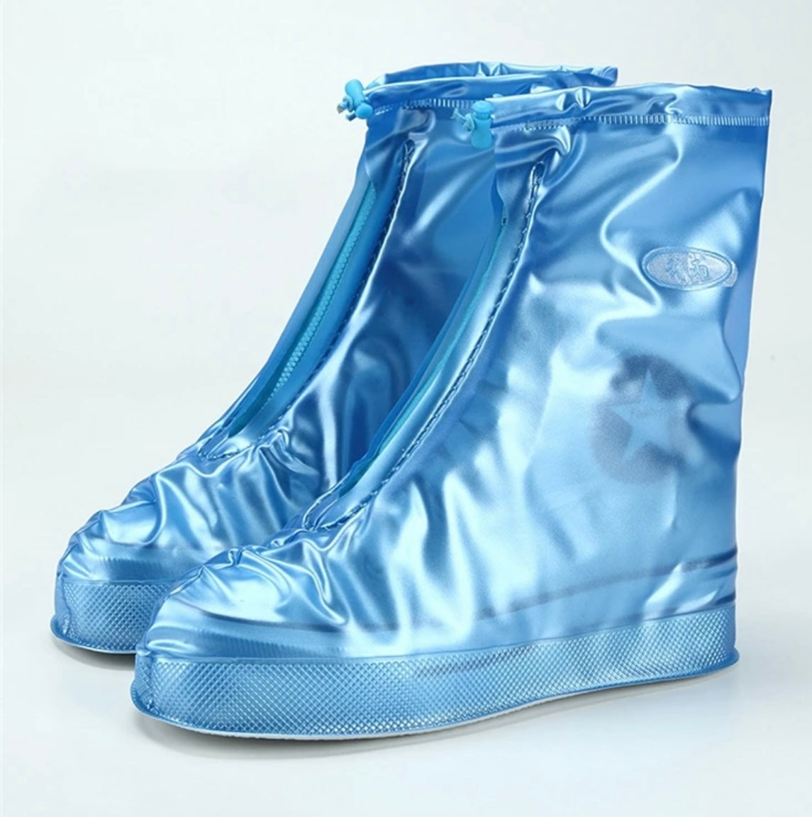 Blue Matte-Shoe Cover